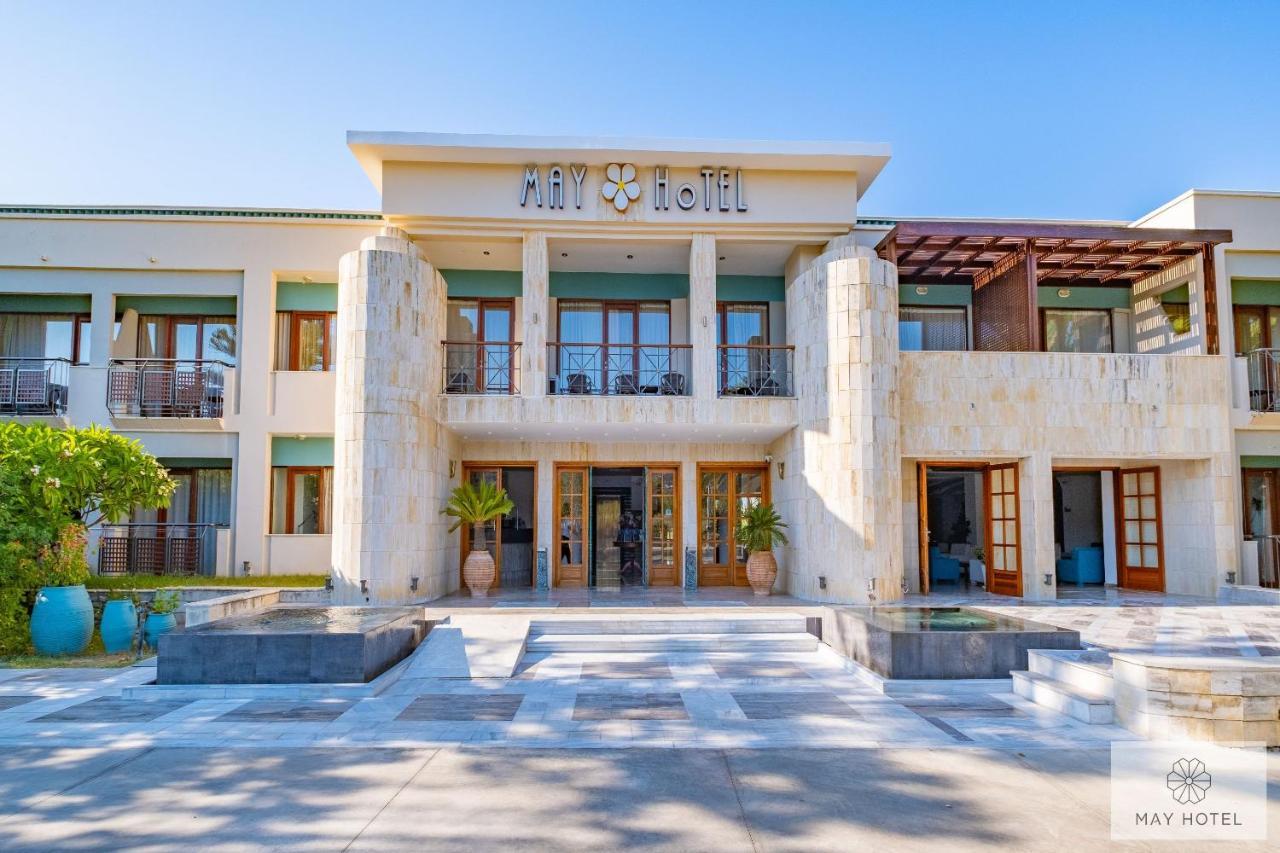 May Beach Hotel Rethymno  ภายนอก รูปภาพ