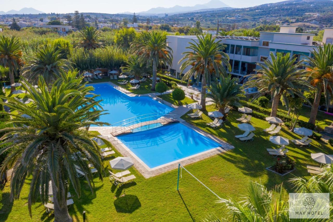 May Beach Hotel Rethymno  ภายนอก รูปภาพ