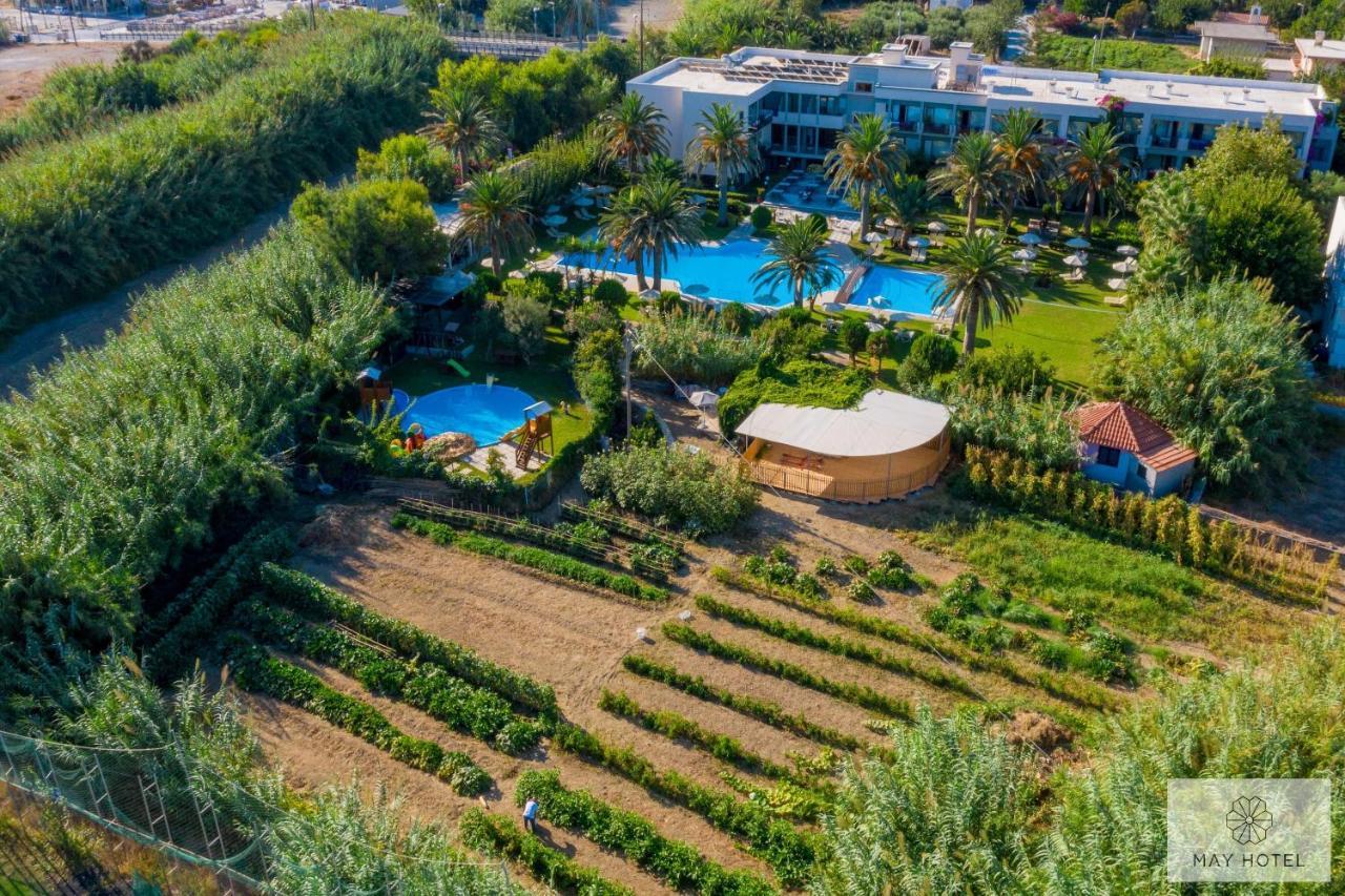 May Beach Hotel Rethymno  ภายนอก รูปภาพ