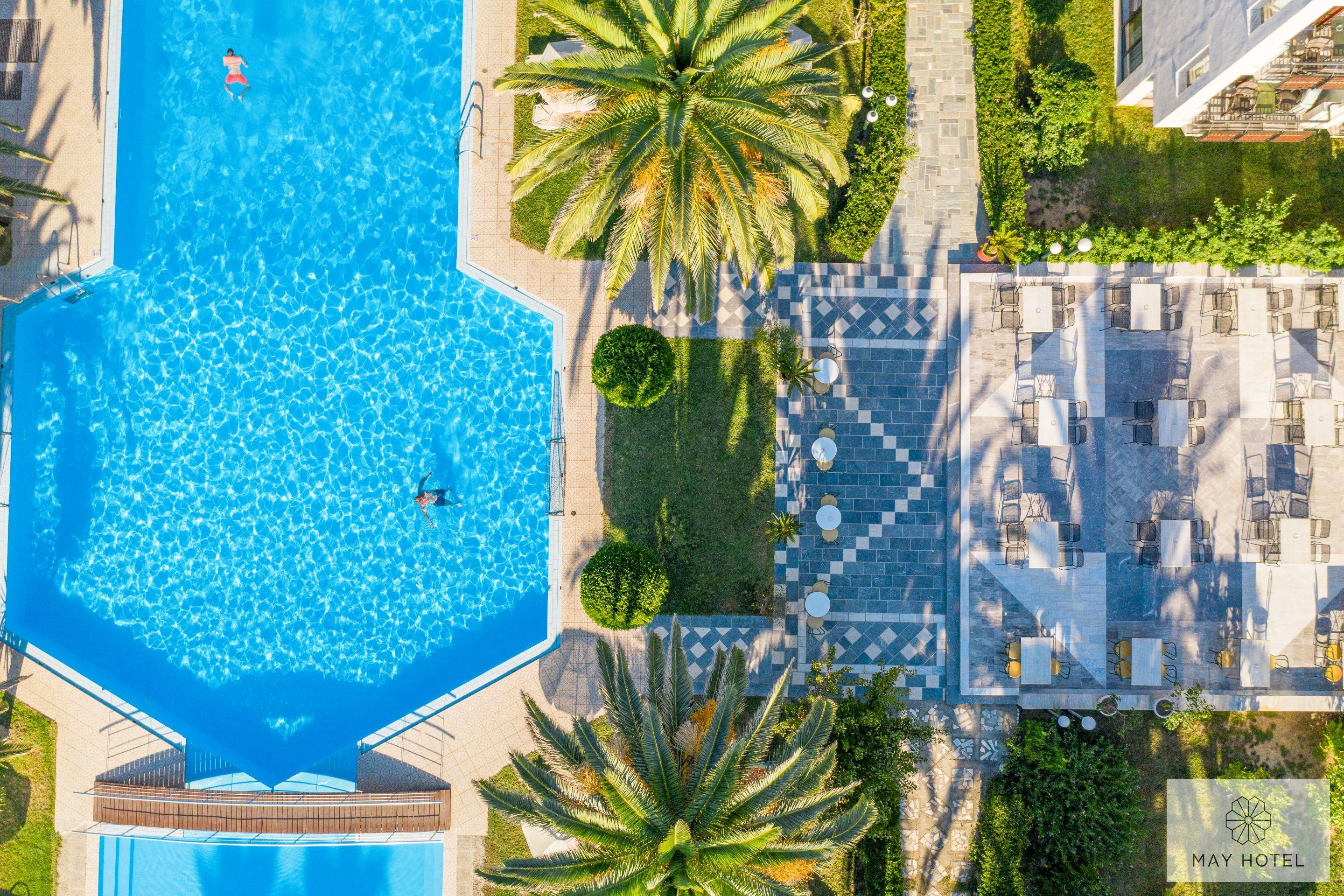 May Beach Hotel Rethymno  ภายนอก รูปภาพ